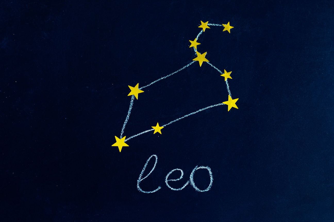 Constellation signe du lion