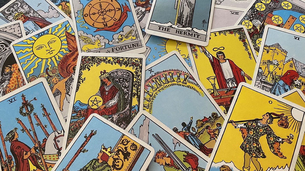 Des cartes de tarot
